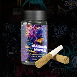 Gramlin Blueberry Waffles Pre-rolls